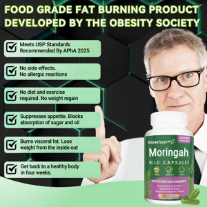 Glowrizon™ 👩‍⚕️GLP-1 Miracle Tree Extract Weight Loss Health Capsules (Food Grade Fat Burner - Developed by the Obesity Association)