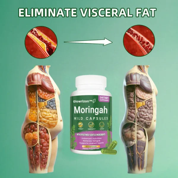 Glowrizon™ 👩‍⚕️GLP-1 Miracle Tree Extract Weight Loss Health Capsules (Food Grade Fat Burner - Developed by the Obesity Association)