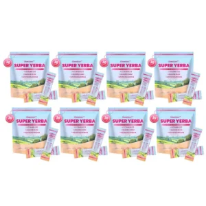 ✨[Official Store]✨ Glowrizon™ Fat Burning & Blood Sugar Support Super Yerba Mate Instant Tea Powder ( 💯🛡️ NIH-Recommended) | Raspberry Lemonade Flavor