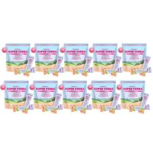 ✨[Official Store]✨ Glowrizon™ Fat Burning & Blood Sugar Support Super Yerba Mate Instant Tea Powder ( 💯🛡️ NIH-Recommended) | Raspberry Lemonade Flavor