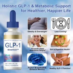 ✨[Official Store]✨ Glowrizon™GLP-1 Slimming & Health Boost Drops Food-grade fat burner Developed by The Obesity Society)
