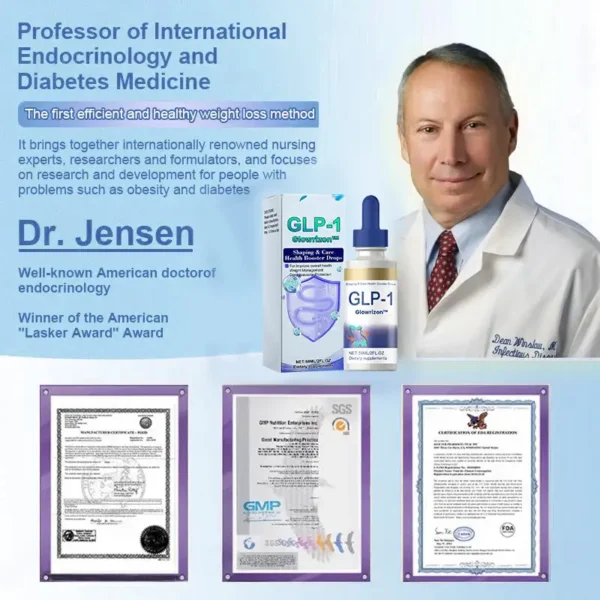 ✨[Official Store]✨ Glowrizon™GLP-1 Slimming & Health Boost Drops Food-grade fat burner Developed by The Obesity Society)
